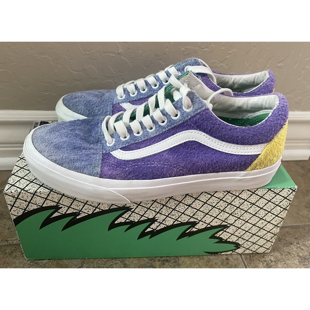 Vans Off The Wall Old Skool LX Anderson Park  Shoes Men's Size 8.0 Women SZ 9.5
